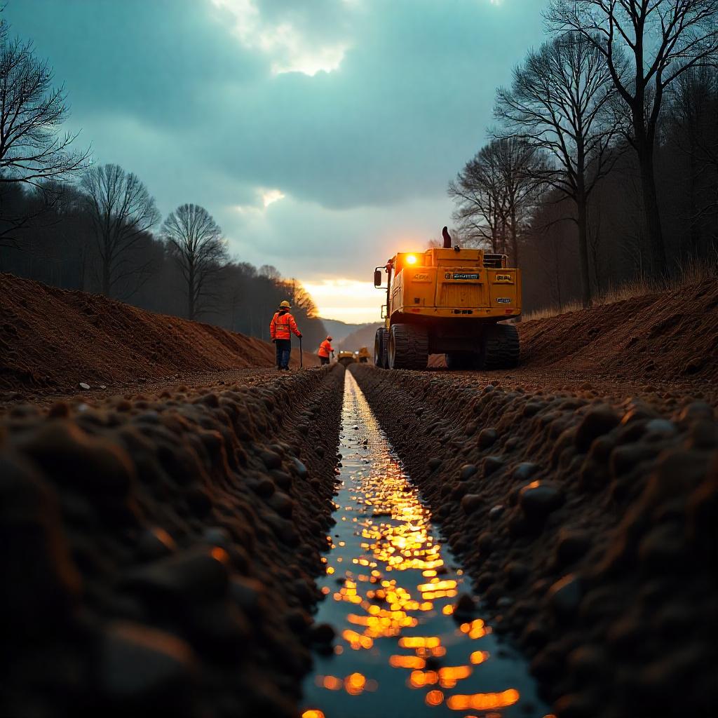 Дренаж участка